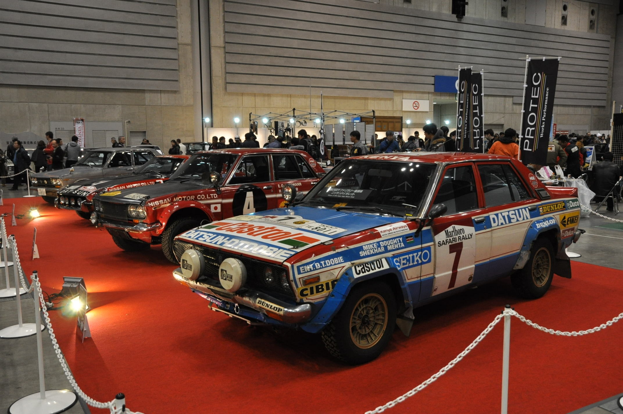 日産 ブルーバード 1600 SSS (510) 1969年 東アフリカサファリ