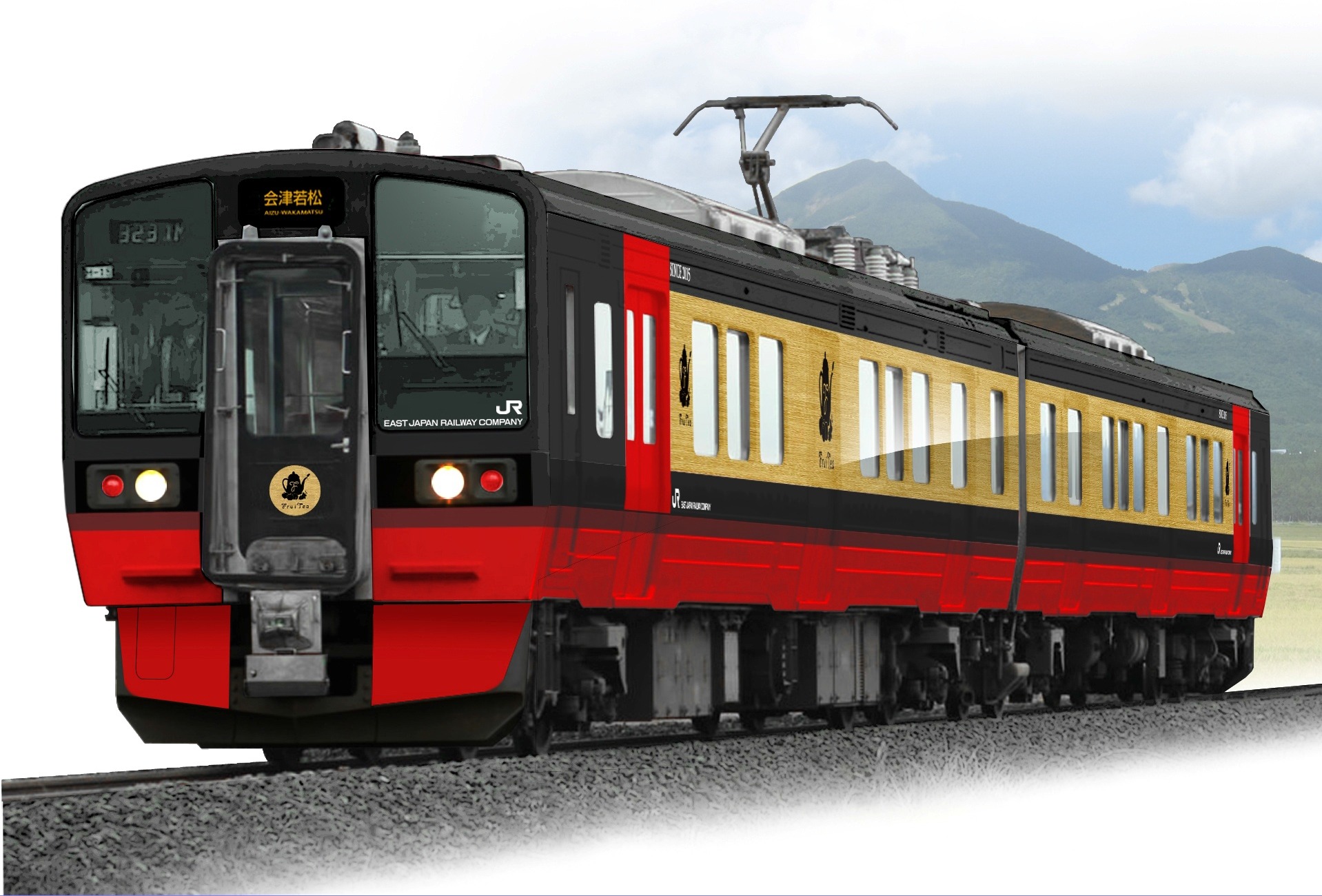 磐越西線のスイーツ列車、来年4月から運行…719系を改造 磐越西線のスイーツ列車、来年4月から運行…719系を改造