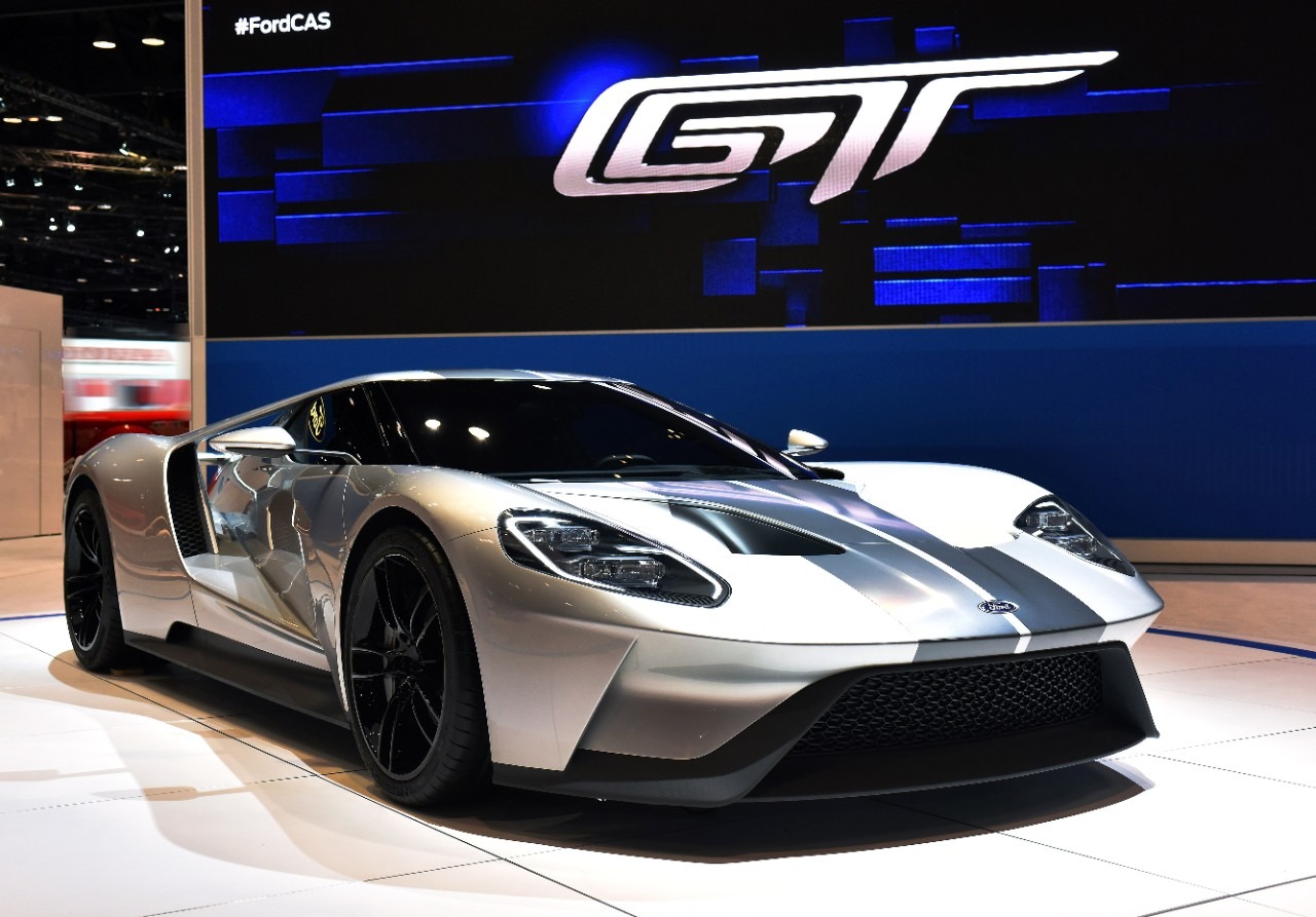シカゴモーターショー15】フォード新スーパーカー「GT」に新仕様 シカゴモーターショー15】フォード新スーパーカー「GT」に新仕様