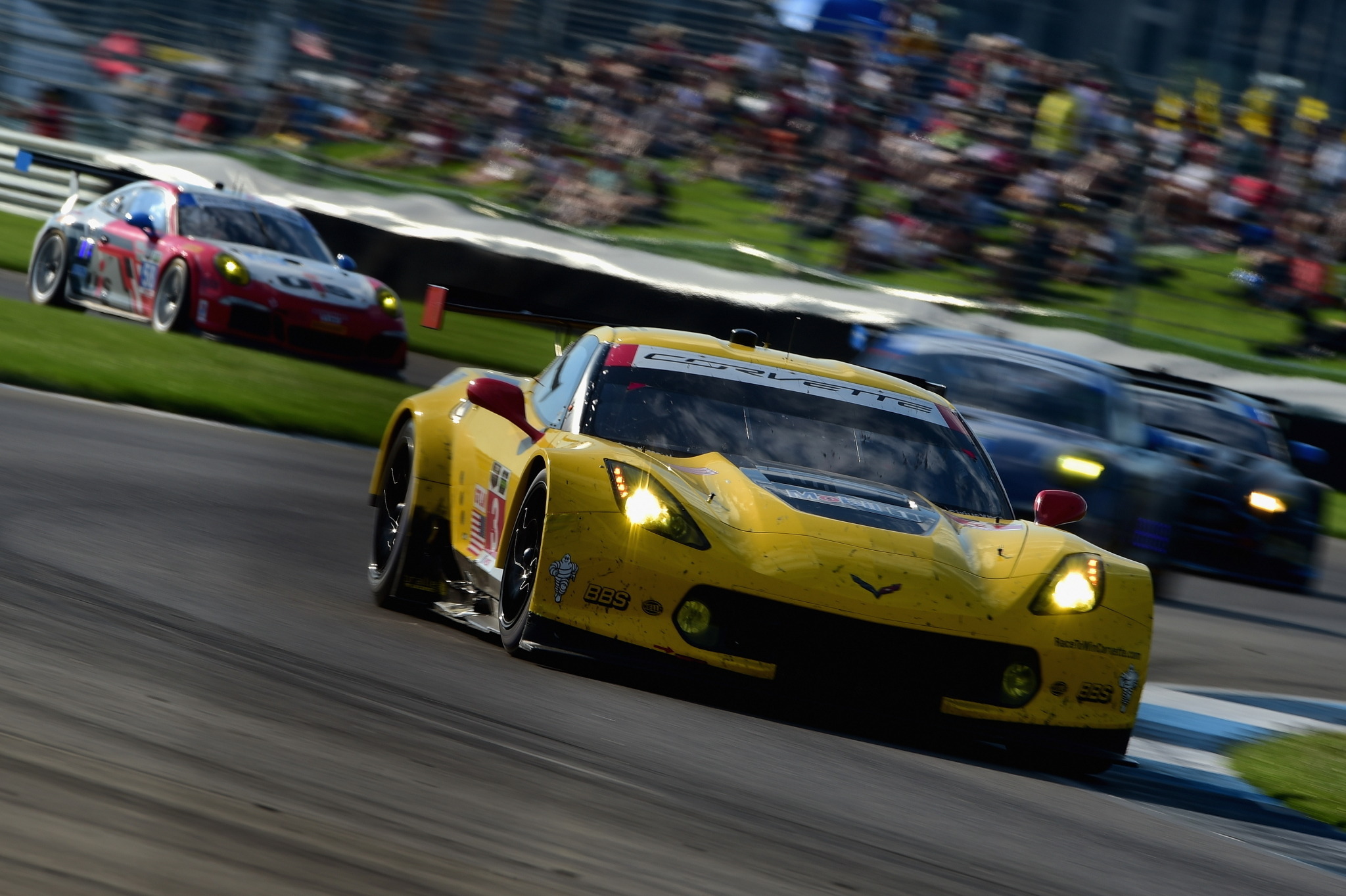ルマン24時間 2015】予選2回目…63号車 コルベット がクラッシュ ルマン24時間 2015】予選2回目…63号車 コルベット がクラッシュ