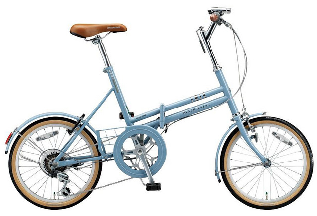 折りたたみ自転車 MarkRosa F ブリヂストンの折り畳み自転車マークローザFが入荷いたしました。