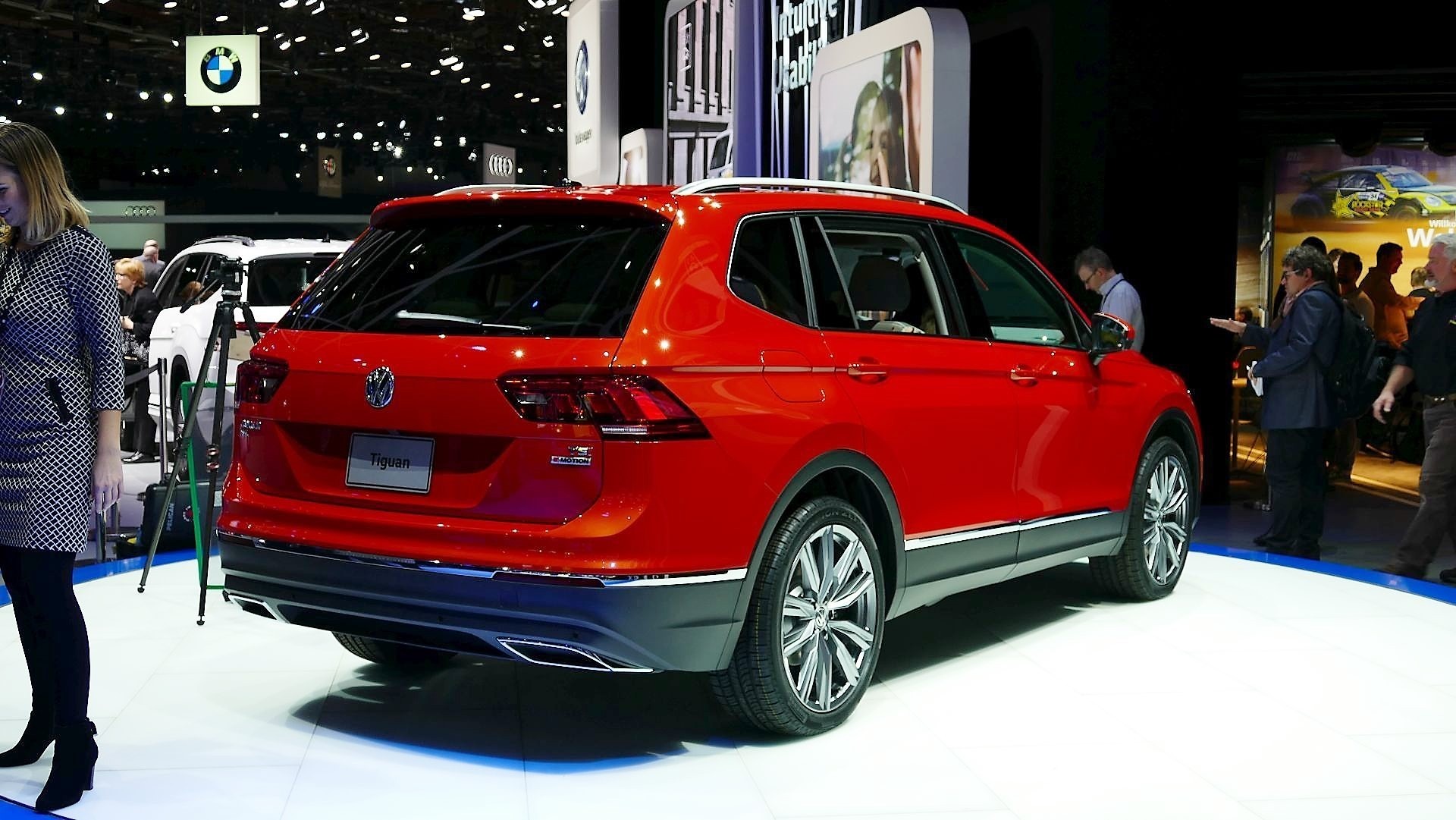 デトロイトモーターショー17 Vw ティグアン 新型にロング 初公開 110mm長い 3枚目の写真 画像 レスポンス Response Jp