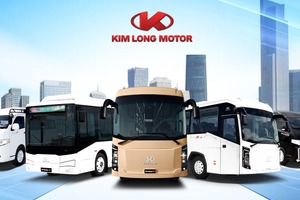 ベトナムのEVバス「キムロン」、韓国で第1号車を納車…航続310km 画像