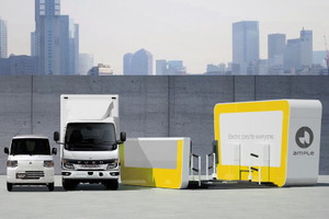 三菱自動車など4社、バッテリー交換式EVの実用性検証へ…東京で9月開始 画像