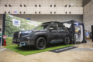 新型フォレスター半端ないって! 純正用品で大変身、日本初披露“サンドカラー”のクロストレックが登場…東京アウトドアショー2025 画像