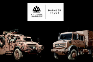 ダイムラートラック、仏ARQUUSと軍用車両共同開発へ 画像
