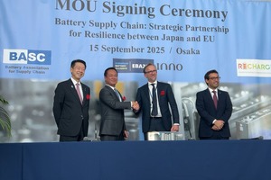 日欧バッテリー業界が連携強化、リサイクルや人材育成で協力覚書を締結 画像