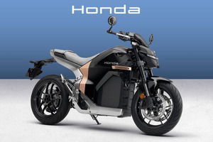 ホンダ初のフルサイズ電動バイク『WN7』発表、航続130km…2026年欧州発売へ 画像