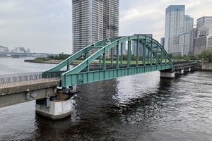 東京港の廃鉄橋が復活!! 旧晴海鉄道橋が遊歩道に　9月19日から一般開放 画像