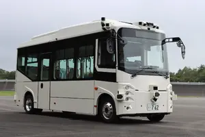 隠岐諸島の公共交通課題解決へ、自動運転バス実証実験開始…パーソルクロステクノロジー 画像