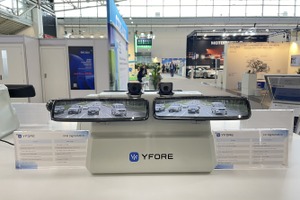 最新デジタルミラー技術、中国「YFORE」が披露…IAAモビリティ2025 画像