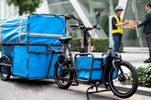 大容量トレーラー付き電動アシスト自転車、都市物流を効率化…DAIWA CYCLEが取扱開始 画像