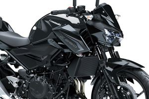 軽さと力強さを併せ持つ本格スーパーネイキッド、カワサキ『Z250』に新カラー登場 価格は70万4000円 画像