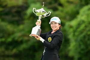 トーヨータイヤがサポートする堀琴音選手、日本女子オープンでメジャー初制覇 画像
