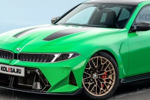 ついに巨大グリルがなくなる!? ガソリンエンジン搭載BMW『M3』次期型、ノイエクラッセ採用で2027年登場 画像