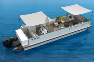 東芝、SCiB 24V車載・産業用パック製品化…ヤマハの電動船「e-Float Terrace」に搭載 画像