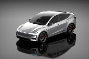 テスラ『モデルY』の高性能モデル「パフォーマンス」向け、専用エアロキットを米アンプラグドパフォーマンスが発表 画像