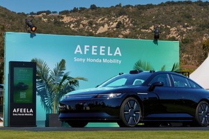 ソニー・ホンダのEV『AFEELA 1』、米カリフォルニア州の音楽フェスに出展…2026年納車開始へ 画像