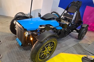 原付スポーツカーを受注生産！日本一周4万6000km走破の実力、ICOMAが提案する「おもちゃ箱」のようなモビリティ…ジャパンモビリティーショー2025 画像