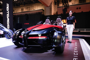 3輪オープンEV『トライセラ』に専用サウンド、ヤマハが音響技術で提案する新体験 画像