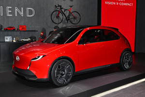 マツダ2よりも小さい！『VISION X-COMPACT』は次世代コンパクトクロスオーバーなのか？…ジャパンモビリティショー2025 画像