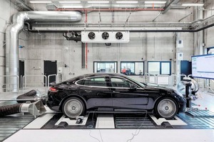 ポルシェ、250km/hまで走行中の振動と騒音を精密に再現…試験装置「FaSiP」活用 画像