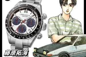 『頭文字D』30周年記念、「ハチロク」など愛車モチーフの腕時計4種発売へ…サブダイヤルを車載メーターで再現 画像