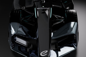 「バケモノすぎる」次世代フォーミュラE『GEN4』発表にSNS驚愕！ 往年の人気アニメ「サイバーフォーミュラみたい」の声も 画像