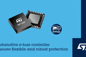 STマイクロ、100μs以内で応答する車載用スマート・スイッチ発表…電子ヒューズ保護機能搭載 画像