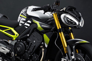 トライアンフ『スピードトリプル』にサーキット志向の新型「RX」登場、日本限定95台「Moto2エディション」も 画像