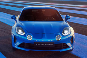アルピーヌ70周年記念車、日本限定「A110 BLEU ALPINE EDITION」70台販売へ…999万円から 画像