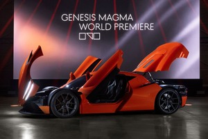 ヒョンデの高級車「ジェネシス」、『マグマGTコンセプト』発表…次世代パフォーマンスカーの方向性を示唆 画像