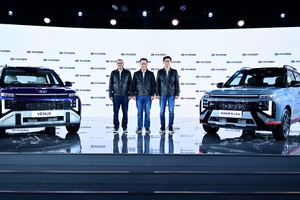 ヒョンデの小型SUV『VENUE』に新型、インドで世界デビュー…約135万円から 画像