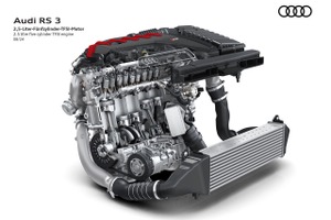 アウディの5気筒エンジン、2026年に誕生50周年…最新の『RS 3』が伝統を継承 画像