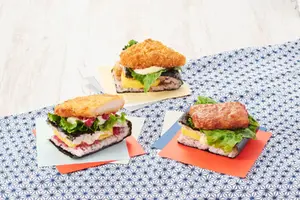 万博で22万食突破の「ワンハンドBENTO」、Japan Mobility Show Kansai 2025に登場…ほっかほっか亭が出展 画像