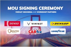 デンソーやダンロップなど5社と提携、インドネシアでEVサービス網拡充へ…ビンファスト 画像