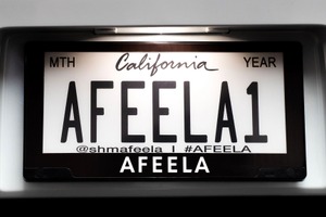 ソニー・ホンダ『AFEELA』にデジタルナンバープレート設定へ…背景色の変更やフォント調整が可能に 画像