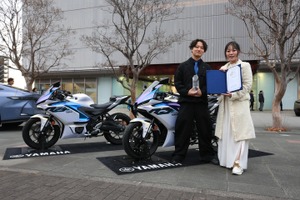 オートカラーアウォード2025、ヤマハ『YZF-R3/YZF-R25』がグランプリ受賞 画像