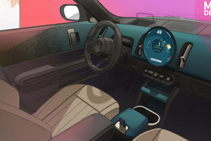 MINIの再生ポリエステル92%使用のニット素材、SPE自動車賞2025の最優秀賞に 画像