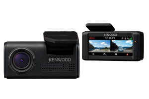 最長24時間の駐車録画に対応！ JVCケンウッド、ワイド液晶搭載の前後ドラレコ『DRV-R40W』発売 画像