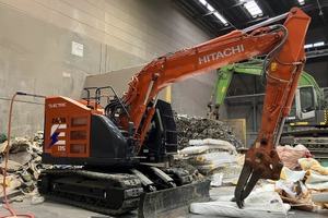 日立建機、バッテリー駆動式ショベルでピーク電力60%削減を実証 画像