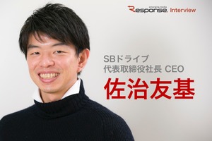 SBドライブ代表取締役社長/CEOの佐治友基氏