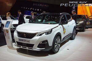 プジョー 3008 新型(ジュネーブモーターショー2017)