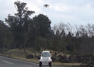 エアロセンス UAV×ZMP RoboCar MV2