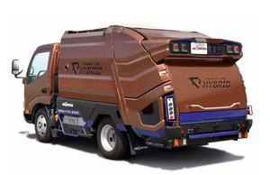 モリタエコノス プレス式電動塵芥収集車 プレスマスター E-SVN