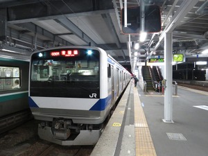 主に常磐線の普通列車で運用されているE531系。10月14日からは東北本線黒磯~新白河間の普通列車でも使われる。