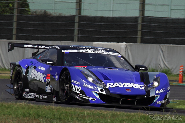 東京オートサロン2016のRAYBRIGブースにホンダHSV-010が登場