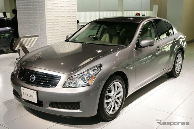 【日産 スカイライン 新型発表】ローソンで買い物してアルミ チョロQ