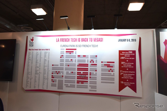 フランスのベンチャー企業(CES16)