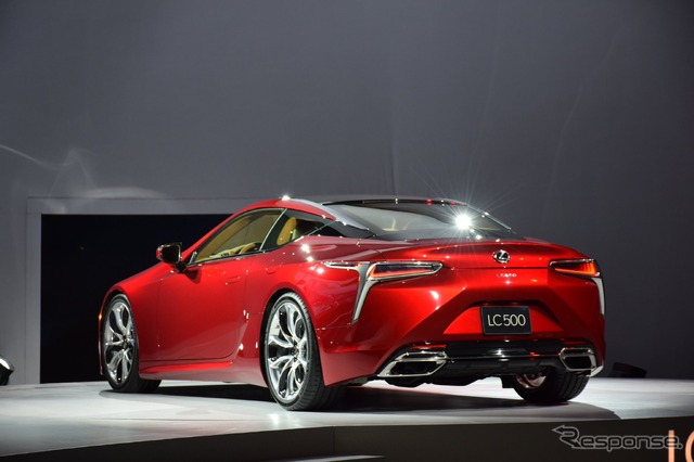 レクサス LC500(デトロイトモーターショー16)